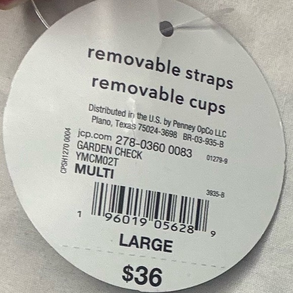 Floral Smocked Tube Top - Picture 6 of 6